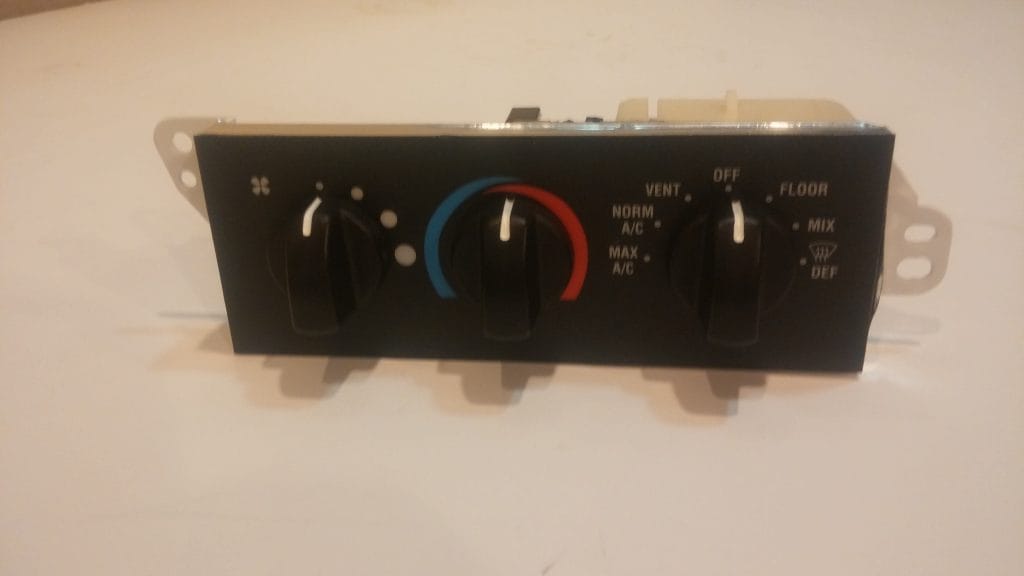 Control Panel 083-00169 - SCS & VCS