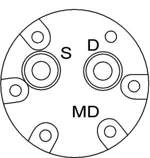 Cylinder Head MD SDN709