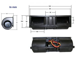 Blower Assembly 24V (470-48001)